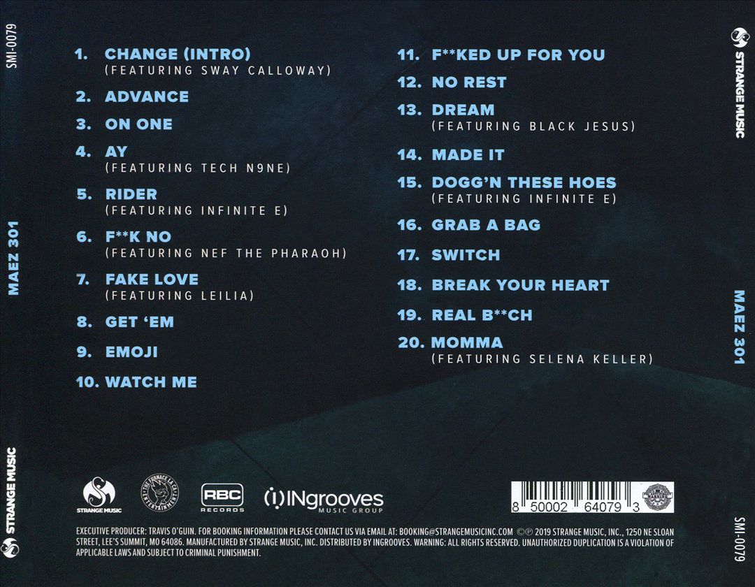 Maez301 cover art
