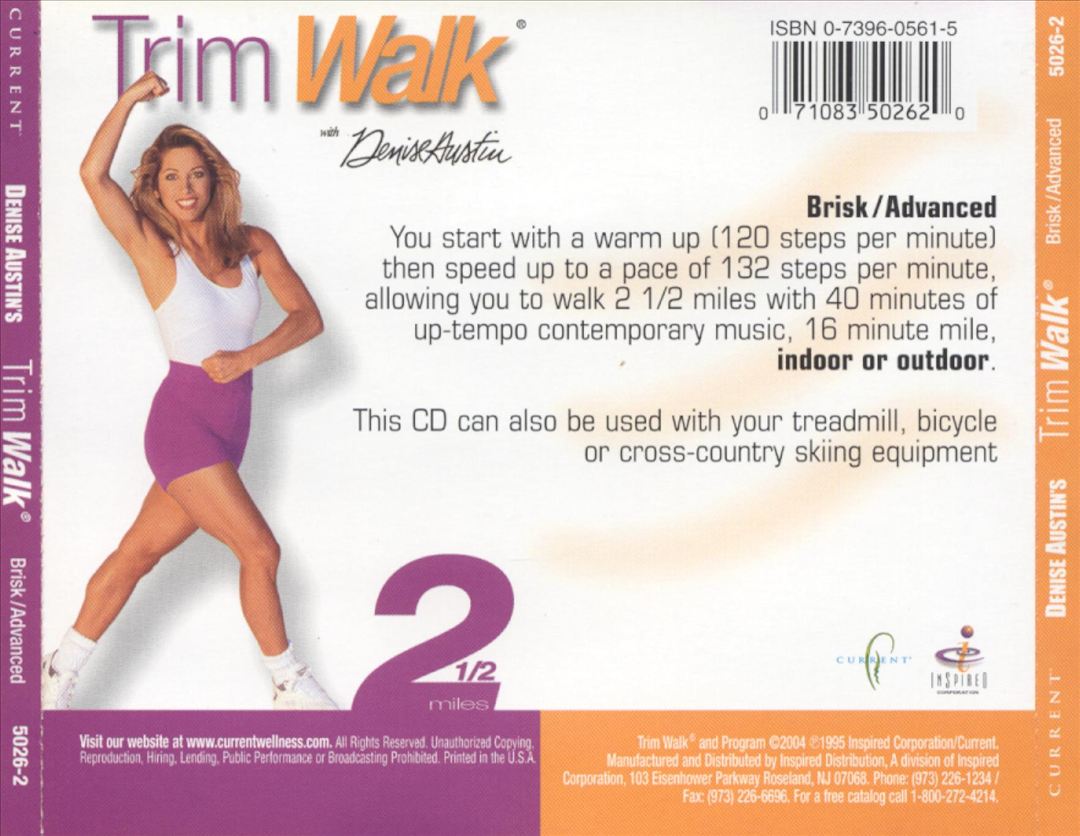 Denise Austin's:Trim Walk: Brisk/Advanced cover art