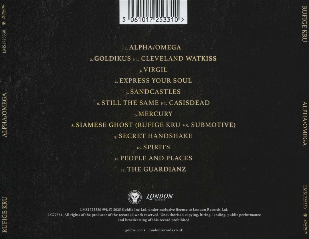 Goldie Presents Rufige Kru: Alpha Omega cover art