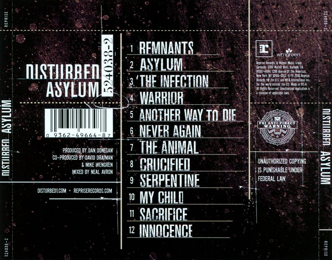 Asylum cover art