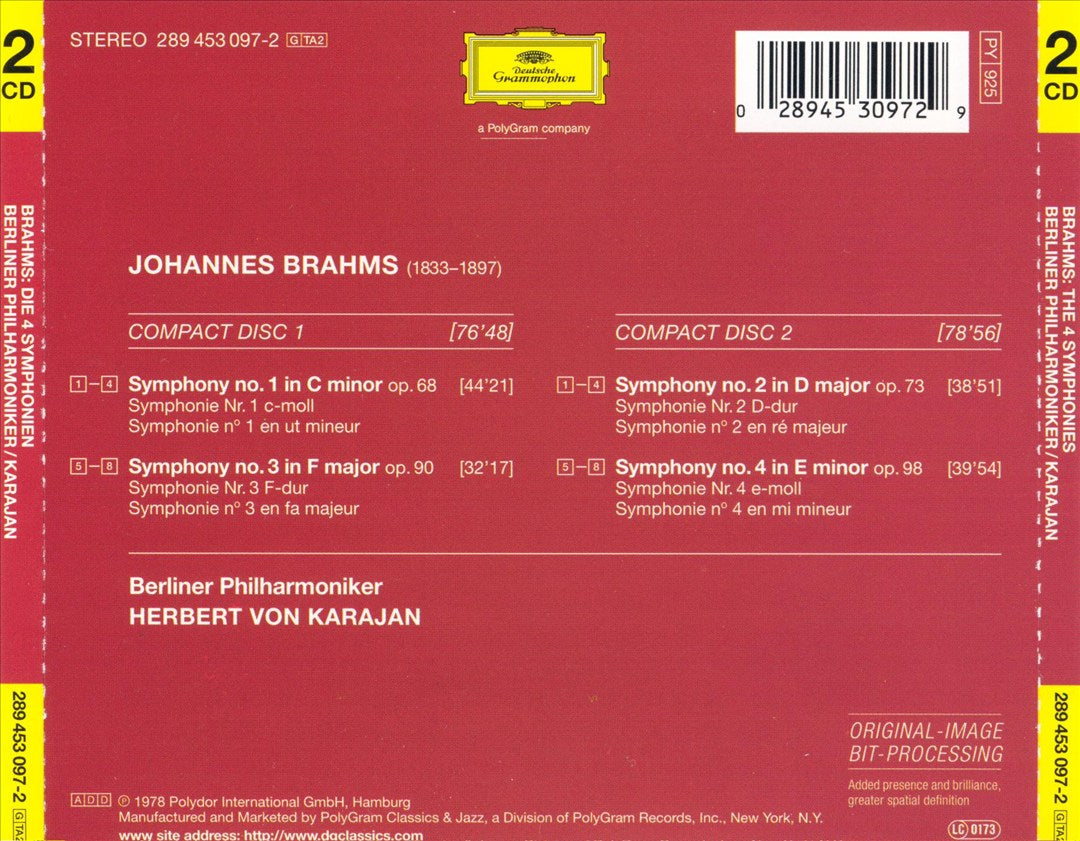 Brahms: The Complete Symphonies cover art