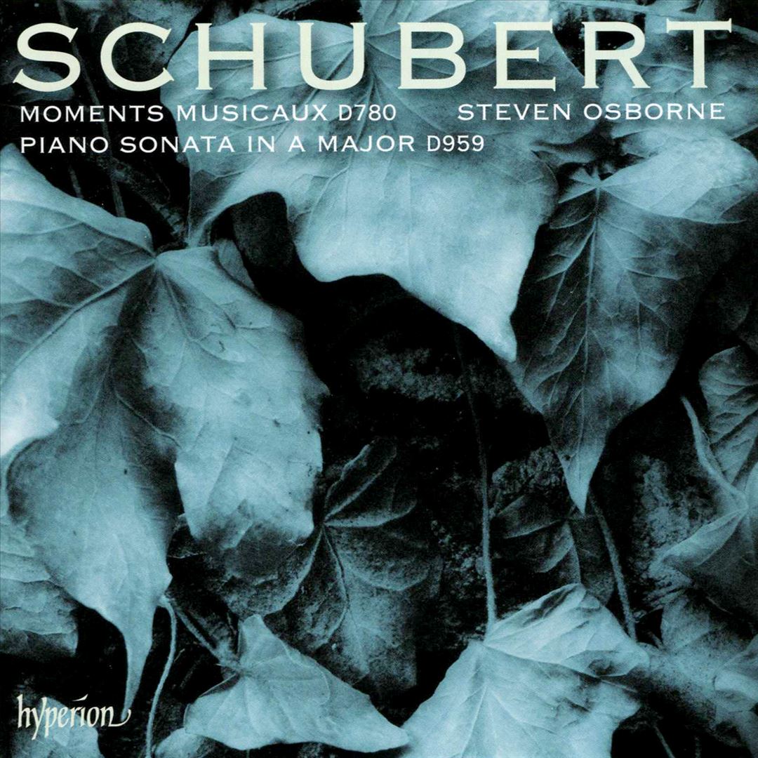 Schubert: Mements Musicaux D780; Piano Sonata in A major D959 cover art