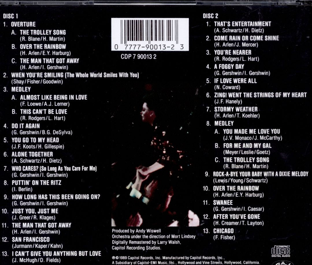 Judy at Carnegie Hall cover art