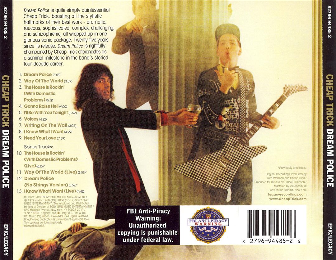 Dream Police [Bonus Tracks] cover art