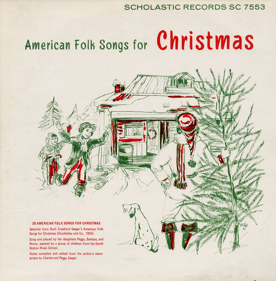 American Folk Songs for Christmas cover art