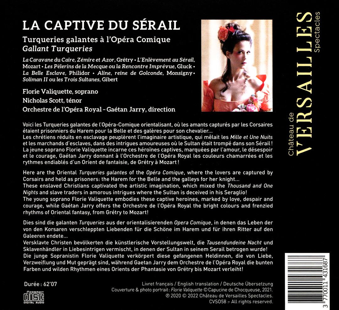 Captive du Sérail: Turqueries Galantes cover art