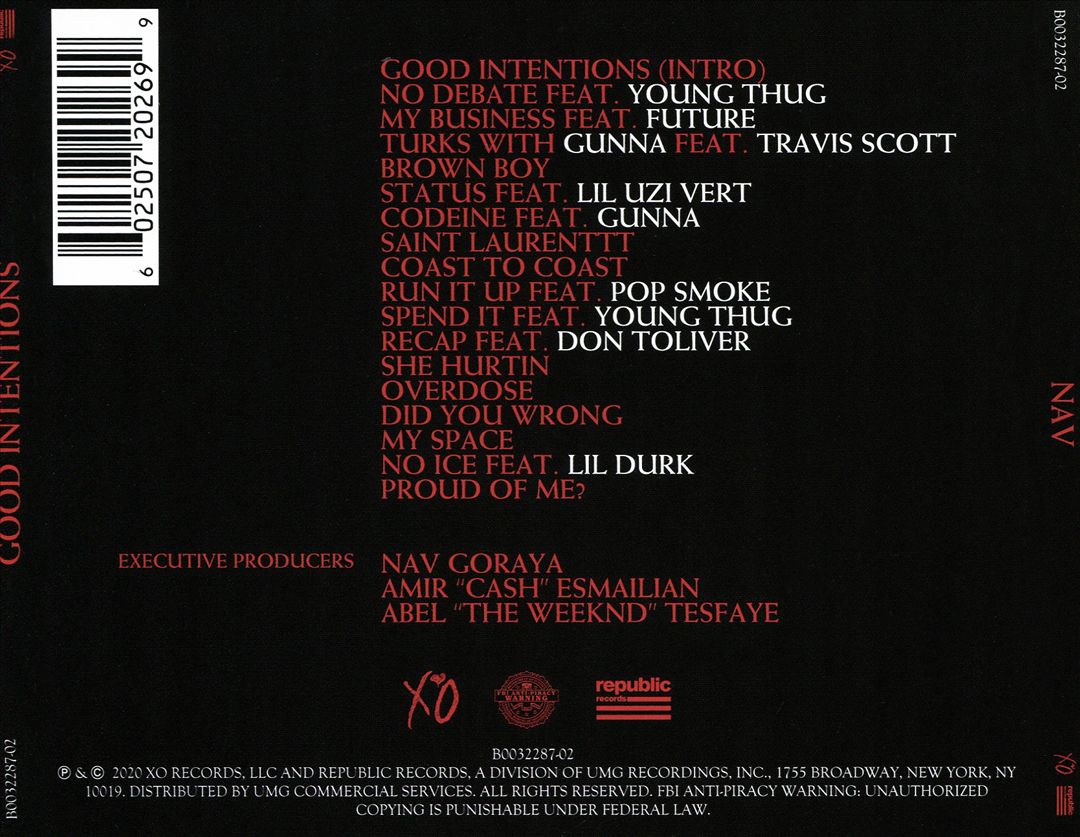 Good Intentions cover art