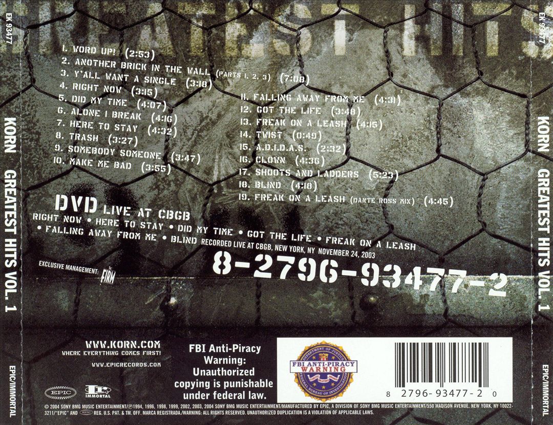 Greatest Hits, Vol. 1 [Clean] cover art