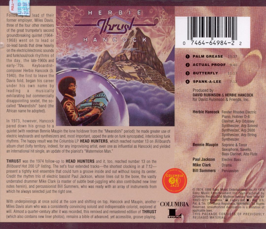 Thrust cover art
