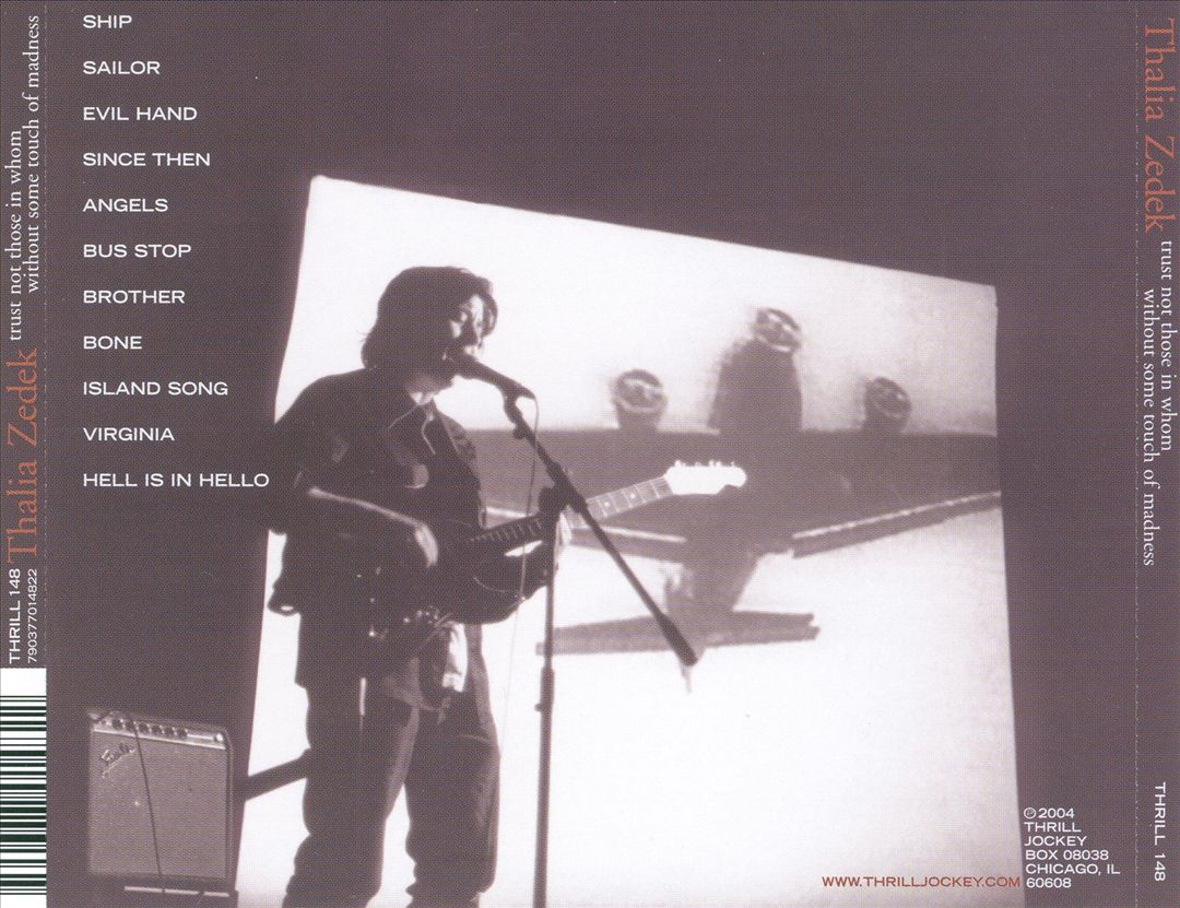 Trust Not Those in Whom Without Some Touch Of Madness cover art