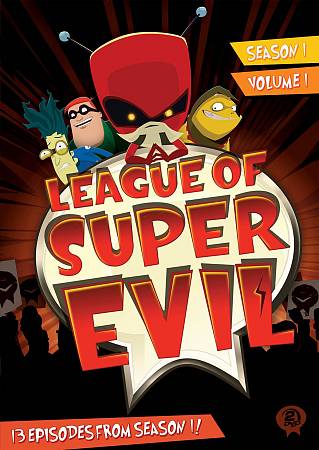 League of Super Evil: Season 1, Vol. 1 cover art