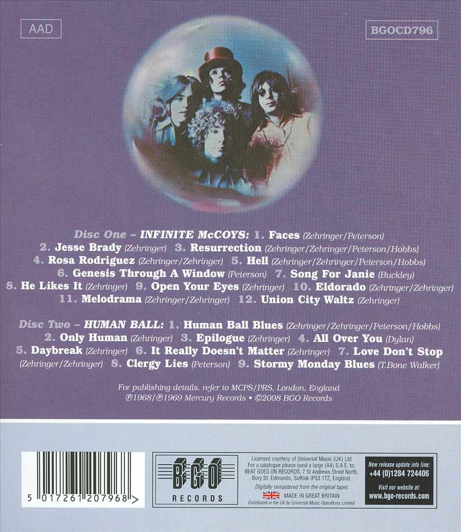 Infinite McCoys/Human Ball cover art