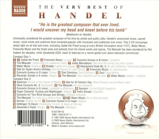 Very Best of Handel cover art