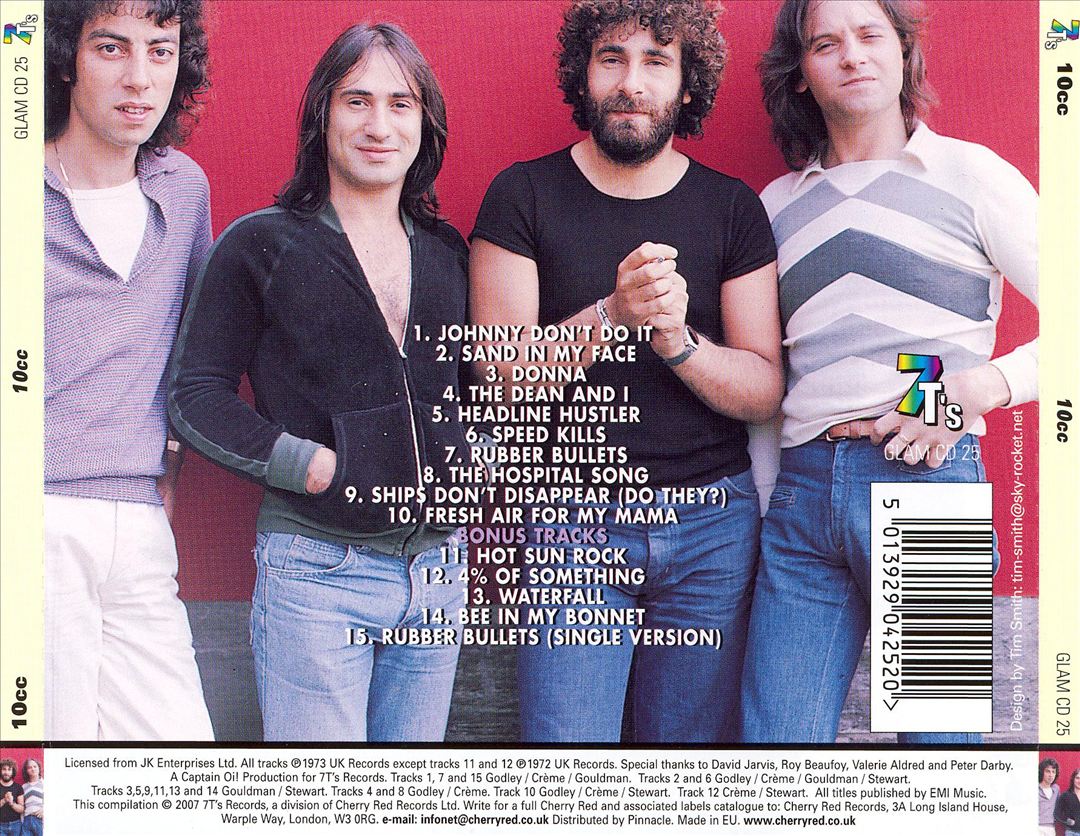 10cc [UK Bonus Tracks] cover art