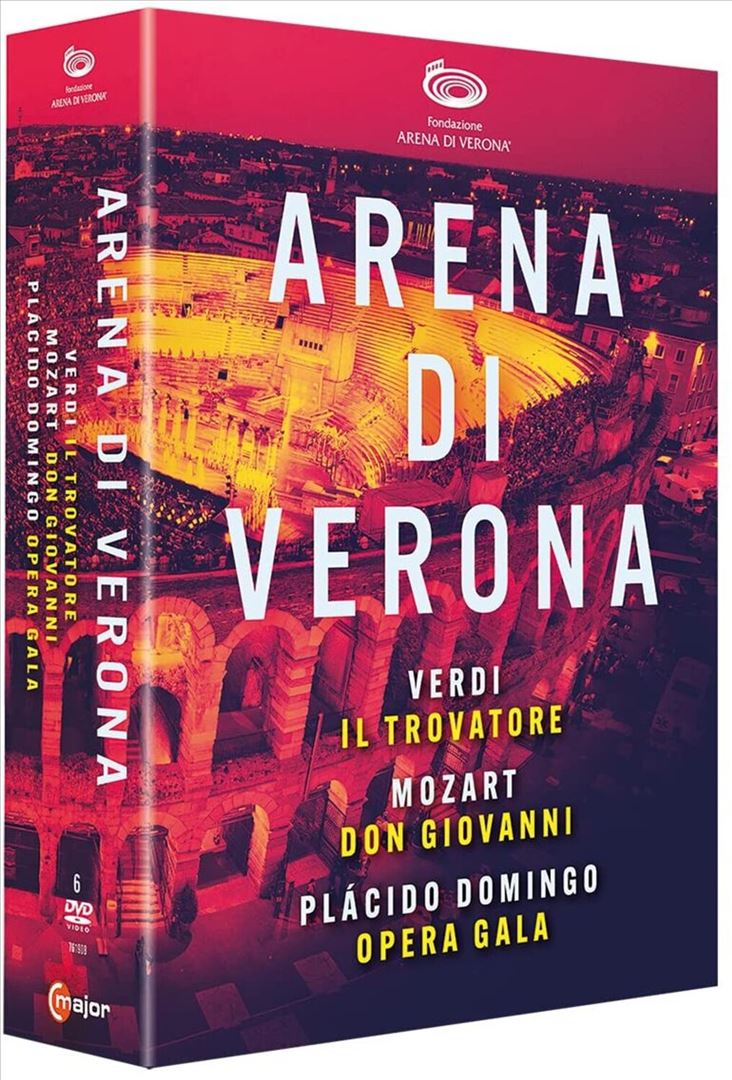 Arena di Verona: Verdi - Il Trovatore; Mozart - Don Giovanni; Placideo Domingo Opera Gala [Video] cover art