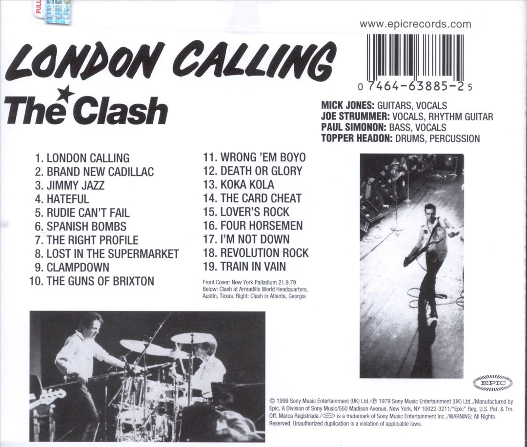 London Calling cover art