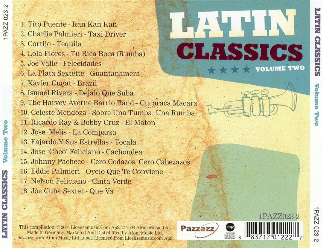 Latin Classics, Vol. 2 cover art
