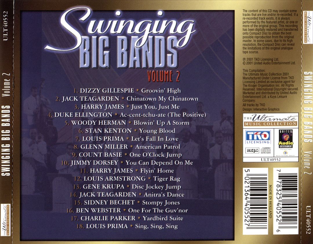 Swinging Big Bands, Vol. 2 cover art