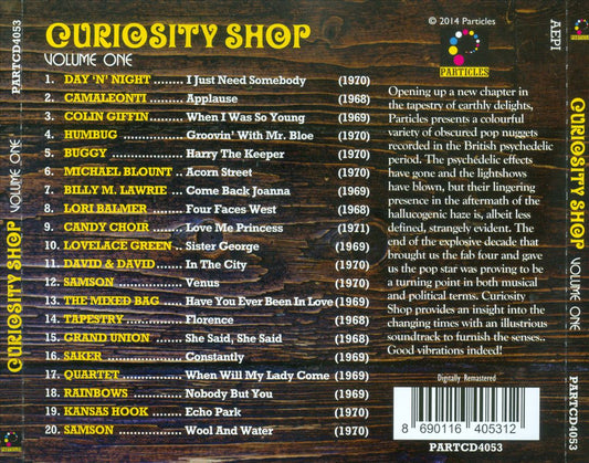 Curiosity Shop, Vol. 1 cover art