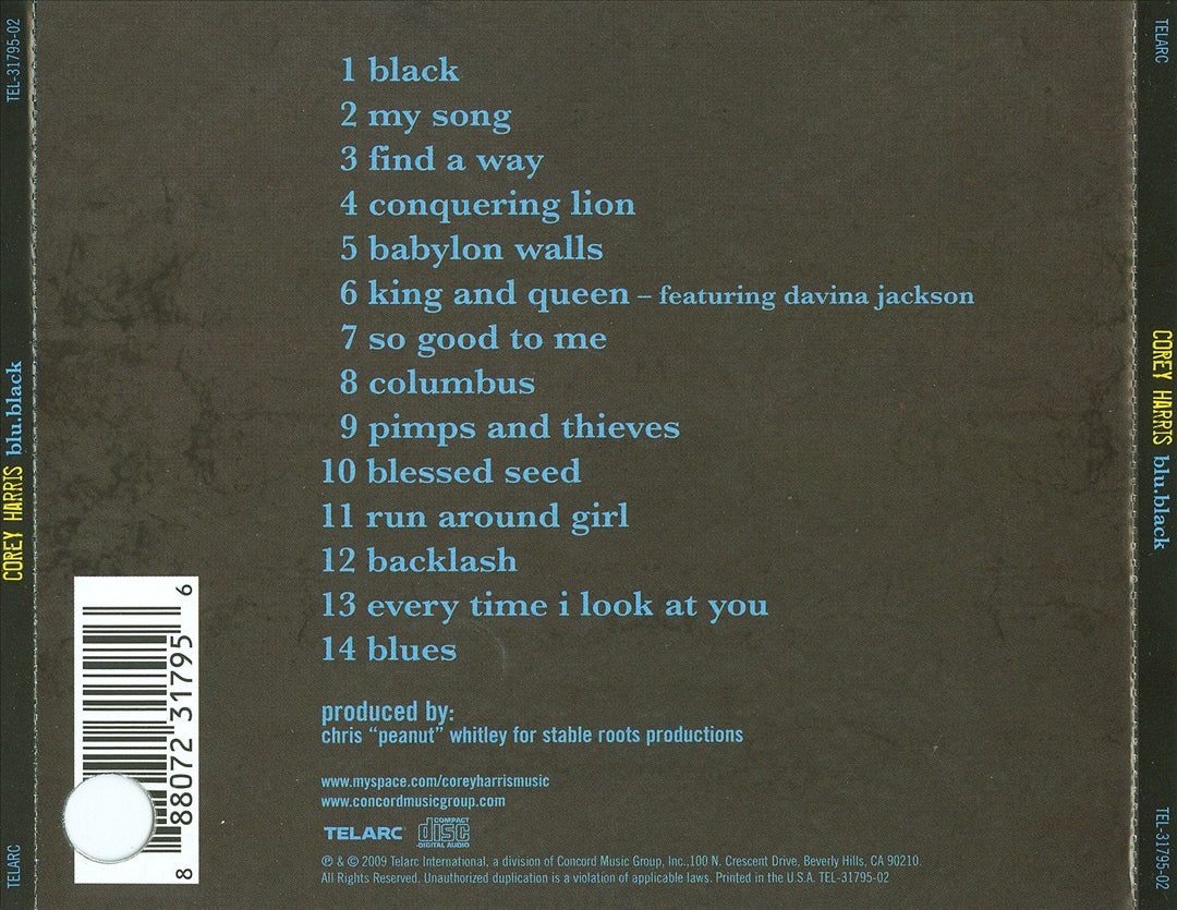 Blu. Black cover art
