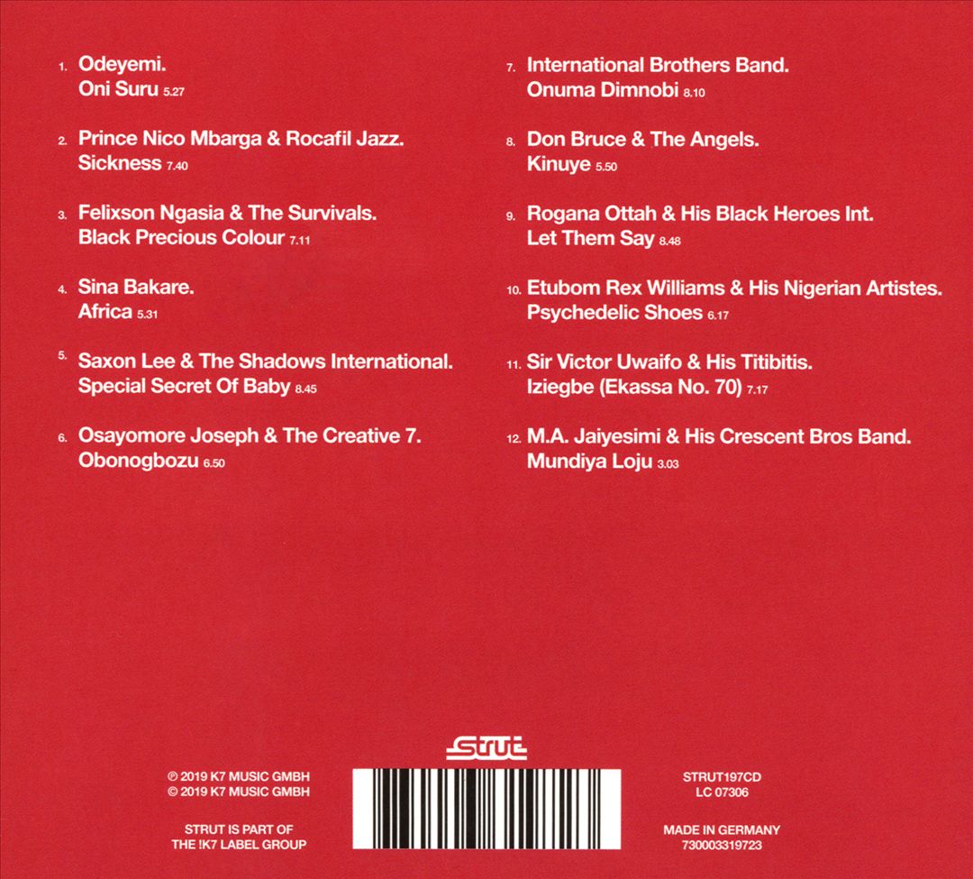 Nigeria 70: No Wahala (Highlife, Afro-Funk & Juju 1973-1987) cover art