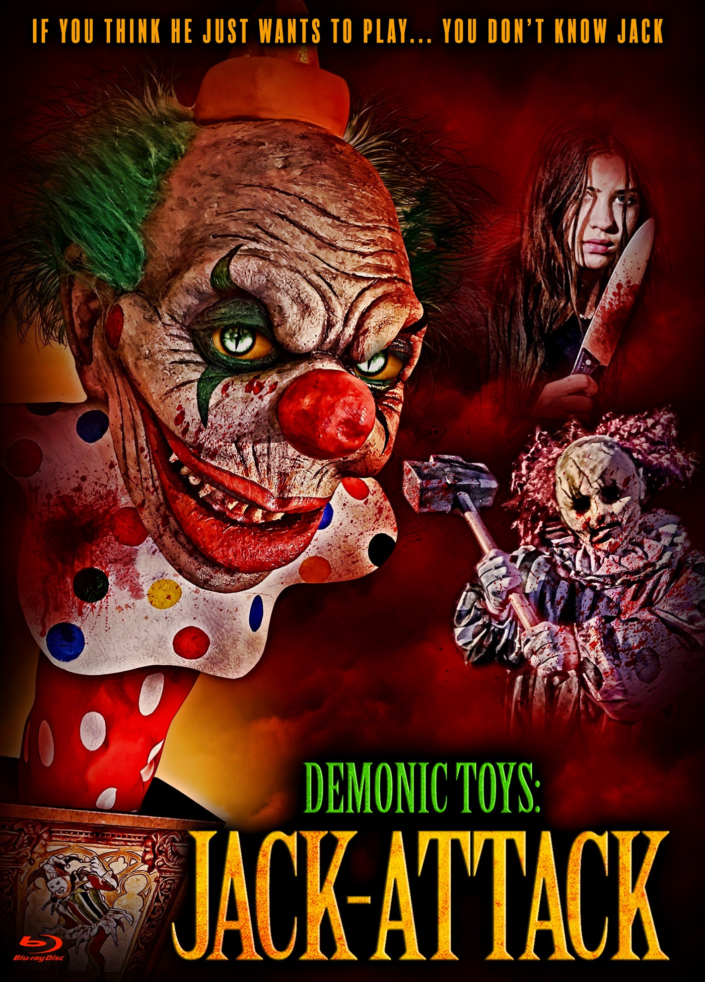 Demonic Toys: Jack-Attack [Blu-ray] cover art
