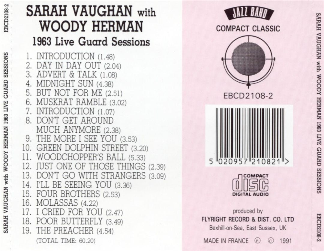 1963 Live Guard Sessions cover art