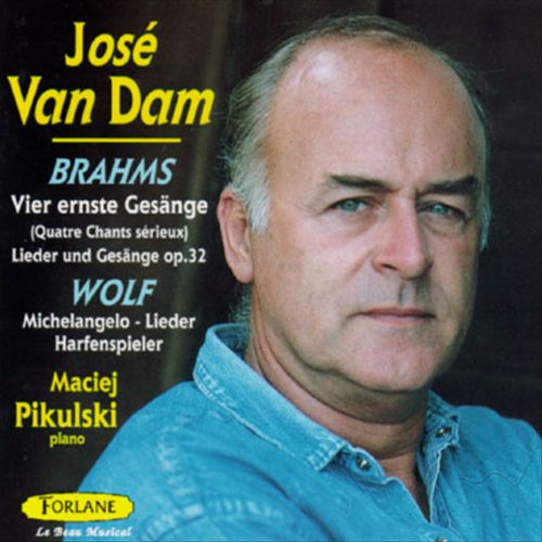 Brahms: Vier ernste Gesänge; Hugo Wolf: Michelangelo-Lieder; Harfenspieler cover art