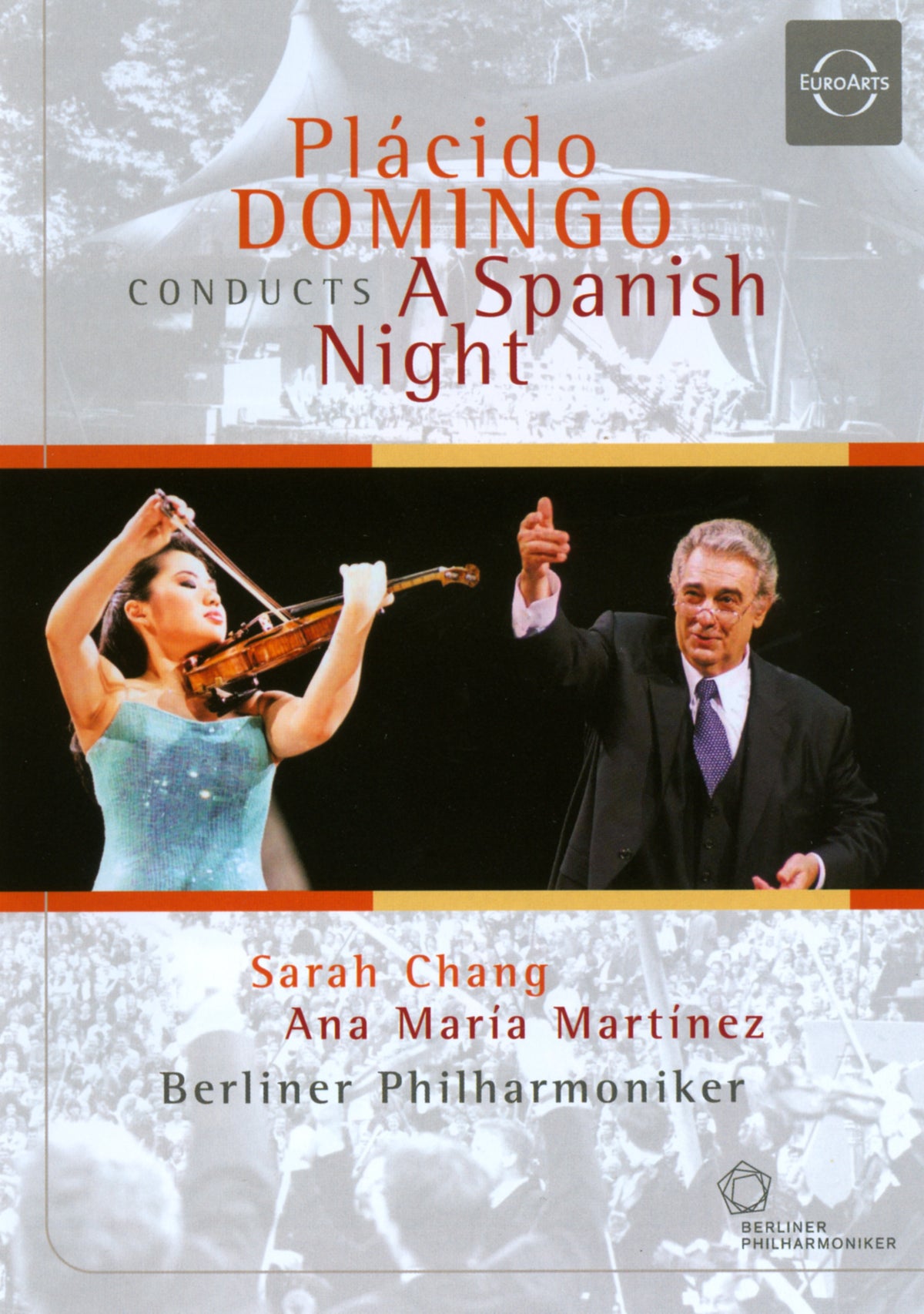 Plácido Domingo conducts A Spanish Night cover art
