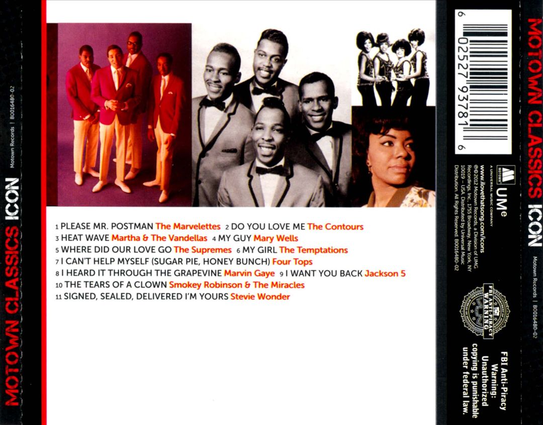 Icon: Motown Classics cover art