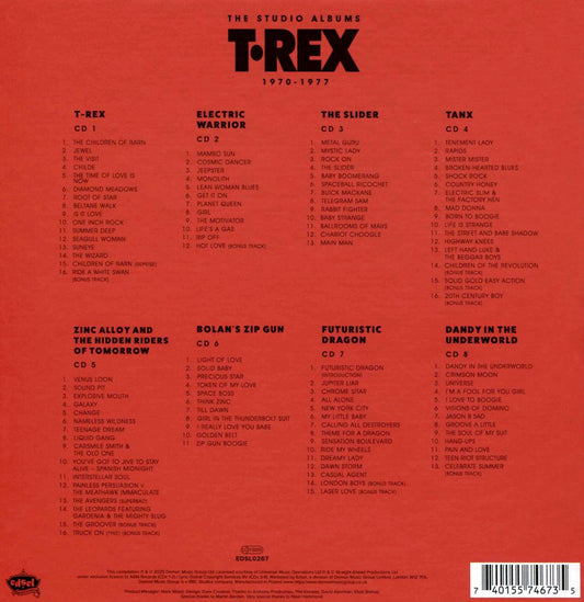 Studio Albums 1970-1977 cover art