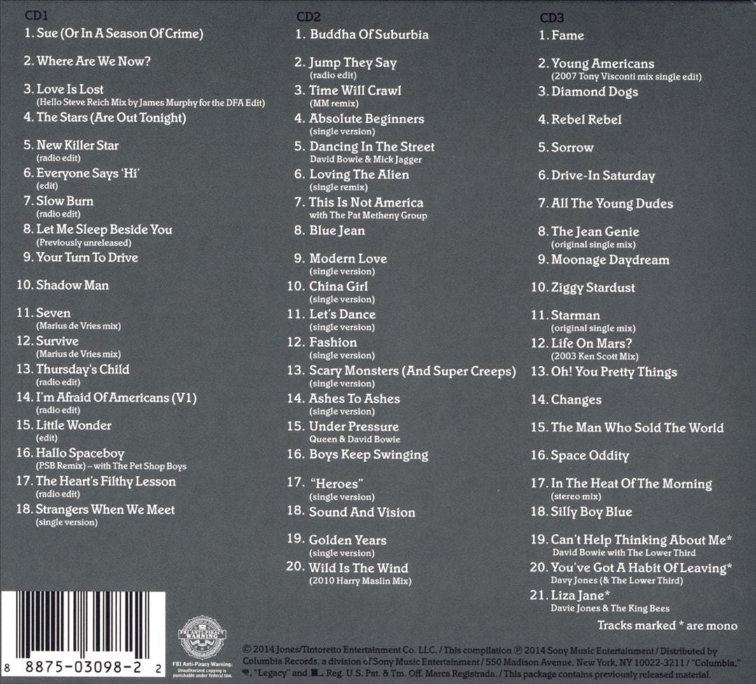 Nothing Has Changed [Bonus Disc] cover art