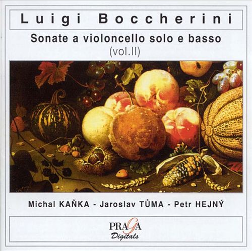 Luigi Boccherini: Sonate a violoncello solo e basso, Vol. 2 cover art
