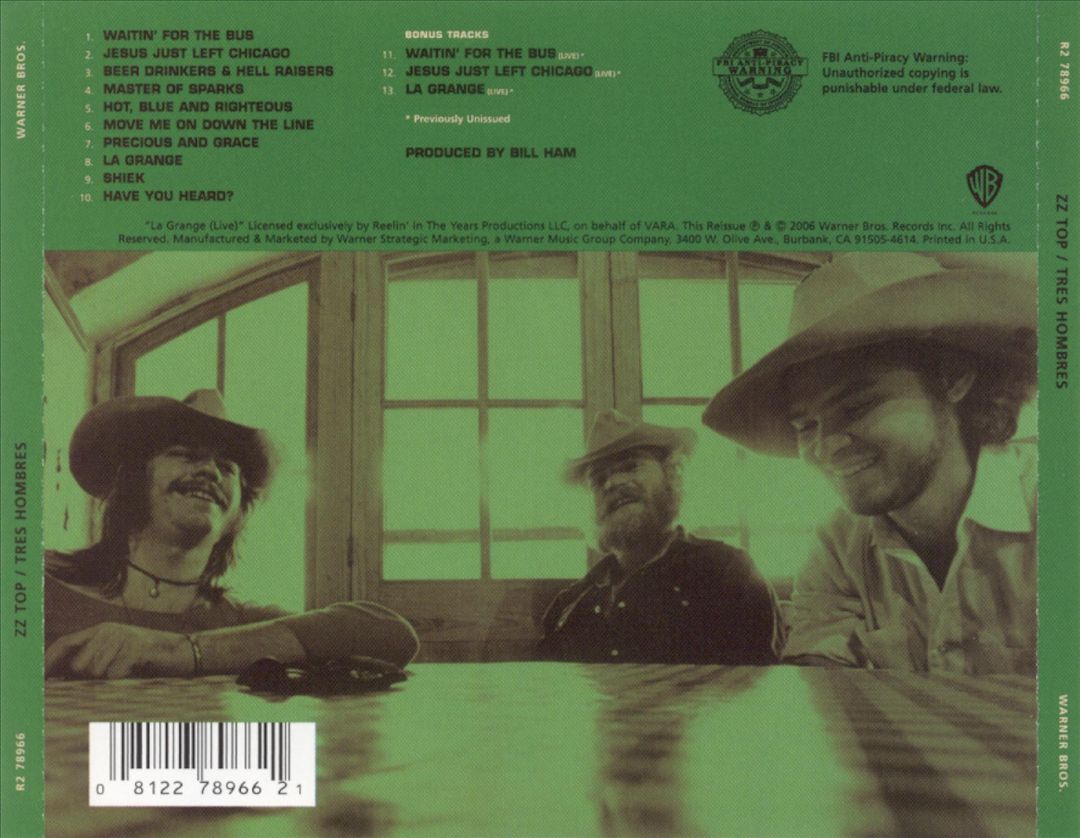 Tres Hombres [Bonus Tracks] cover art