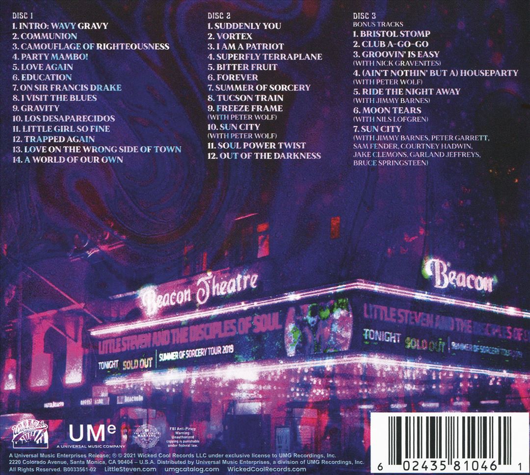 Summer of Sorcery Live! At the Beacon Theatre cover art