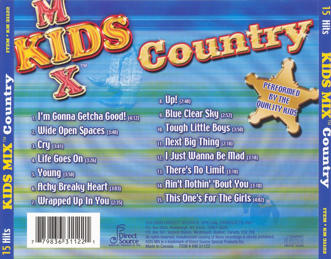 Kids Mix: Country cover art