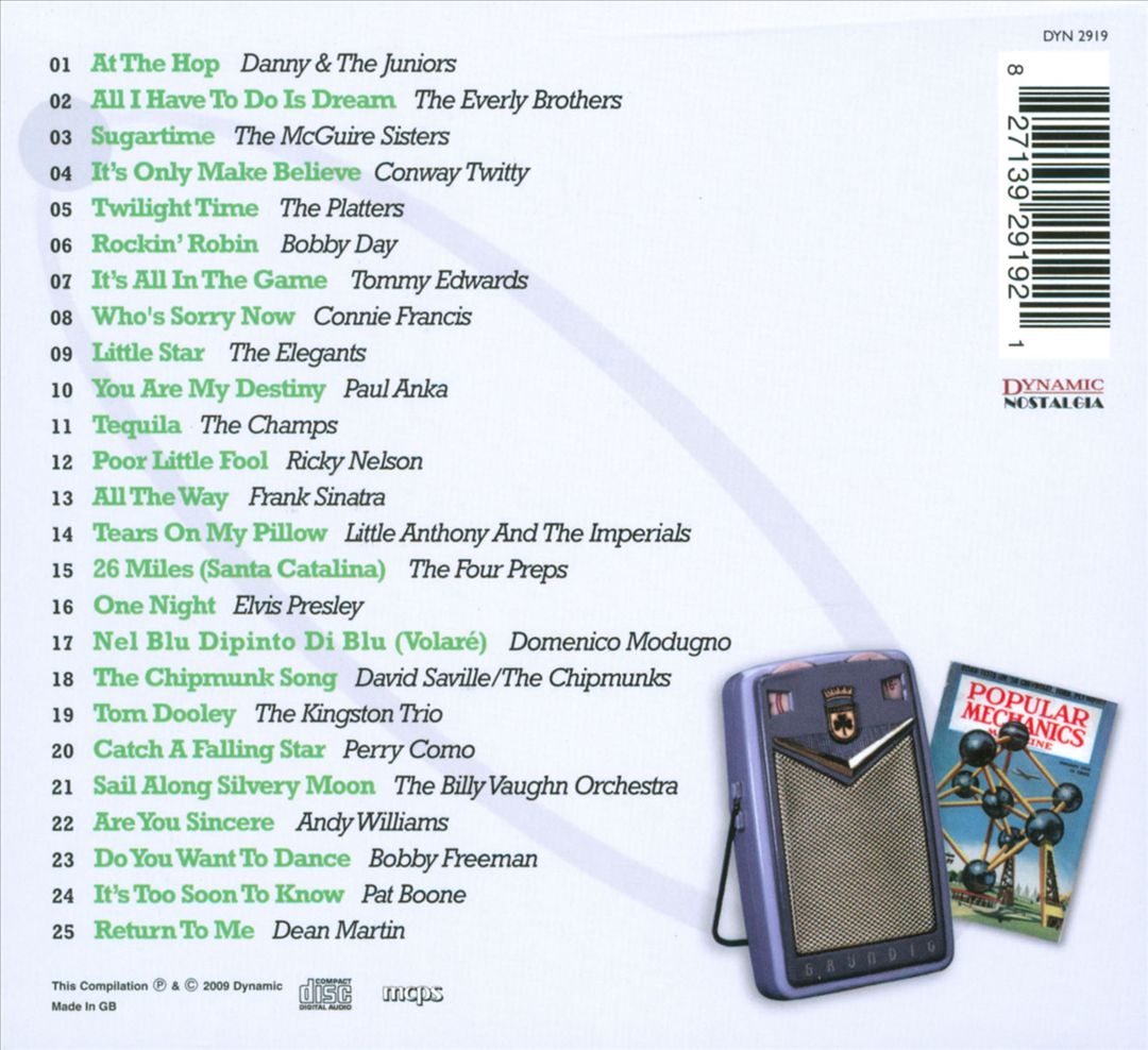 Hit Parade 1958 cover art