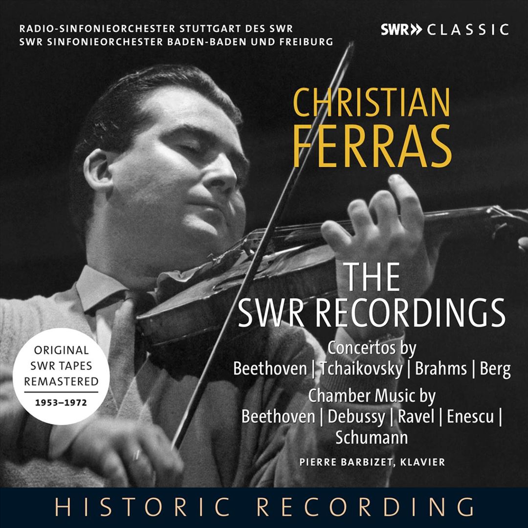 Christian Ferras: The SWR Recordings cover art