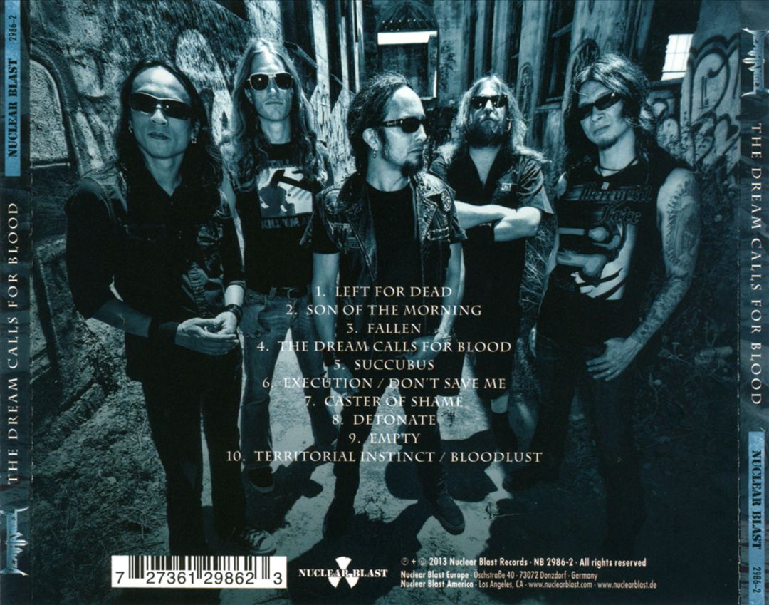 Dream Calls for Blood cover art