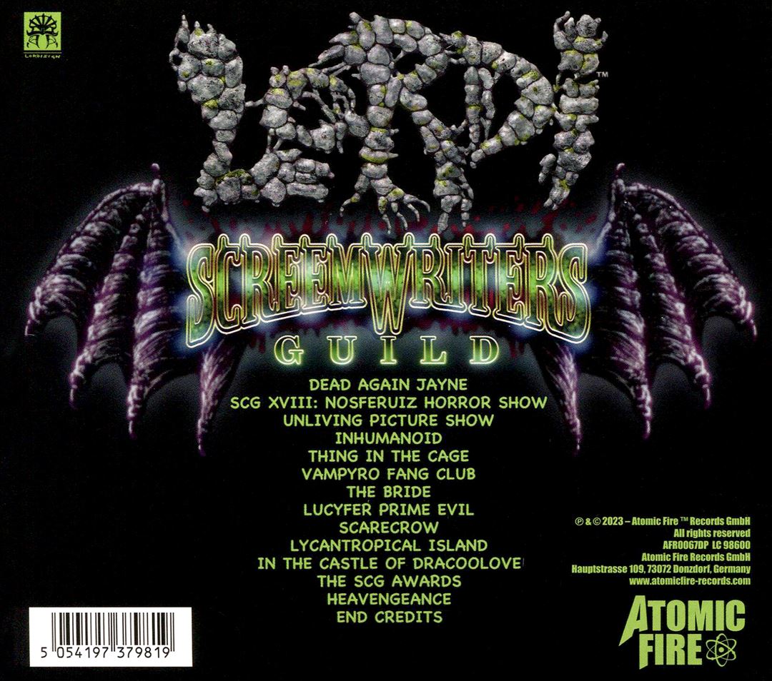 Screem Writers Guild cover art