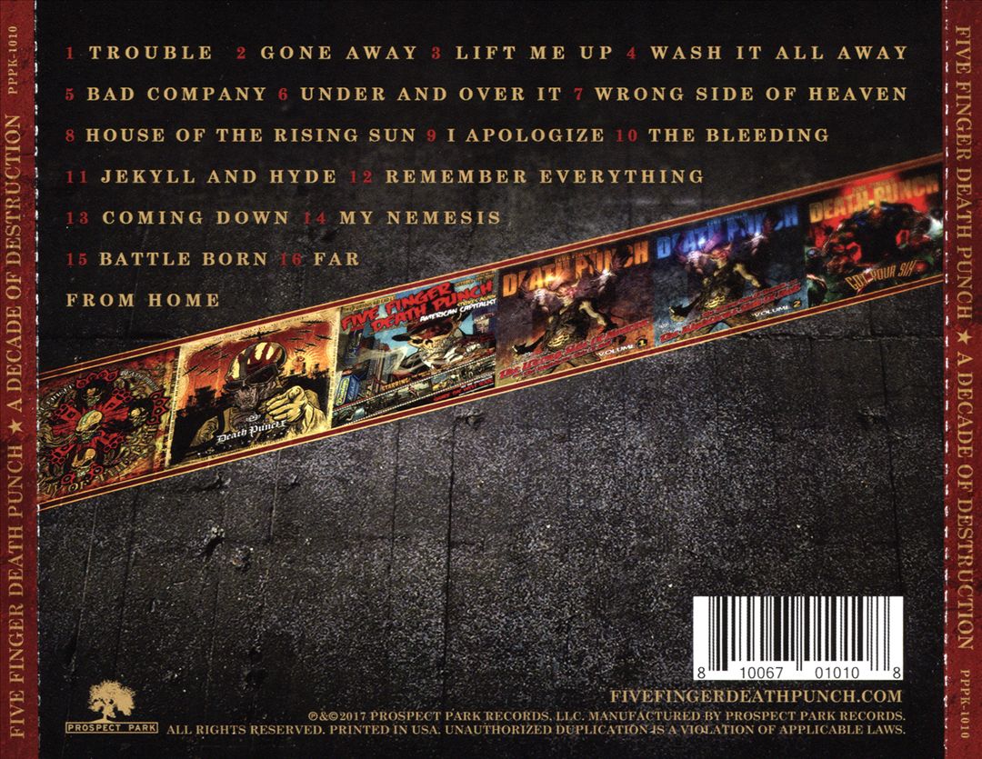 Decade of Destruction [Clean Version] cover art