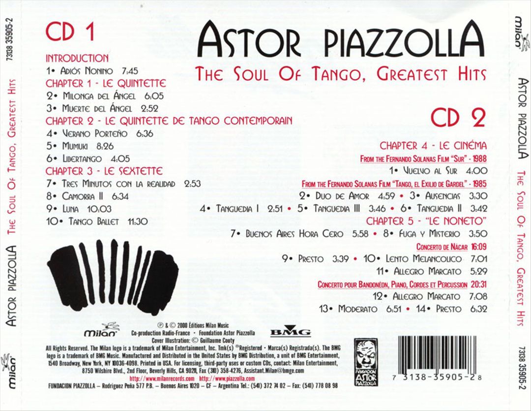 Soul of Tango: Greatest Hits cover art