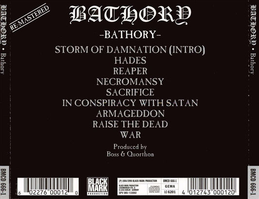 Bathory cover art