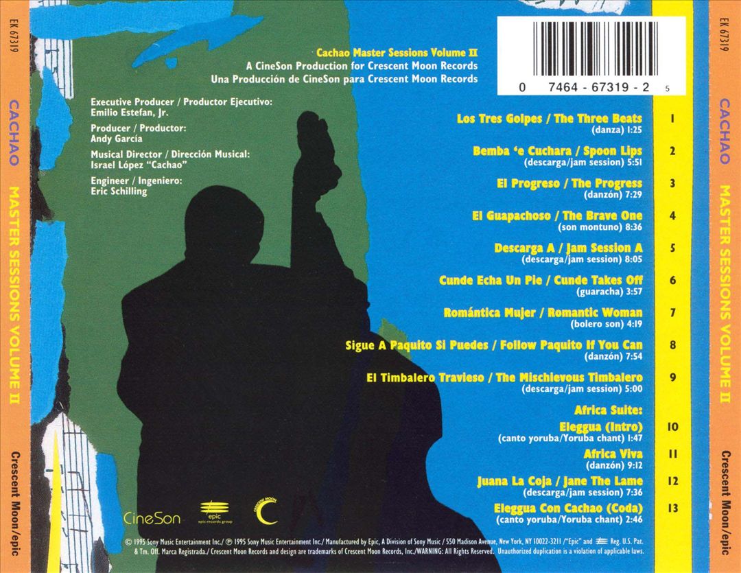 Master Sessions, Vol. 2 cover art