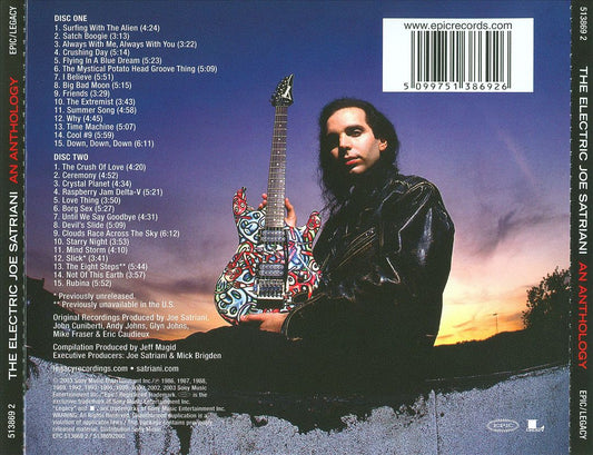 Electric Joe Satriani: An Anthology cover art