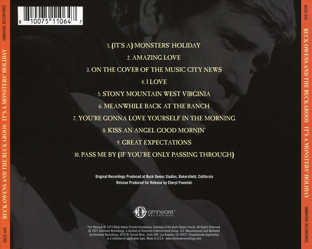 (It's A) Monsters' Holiday cover art