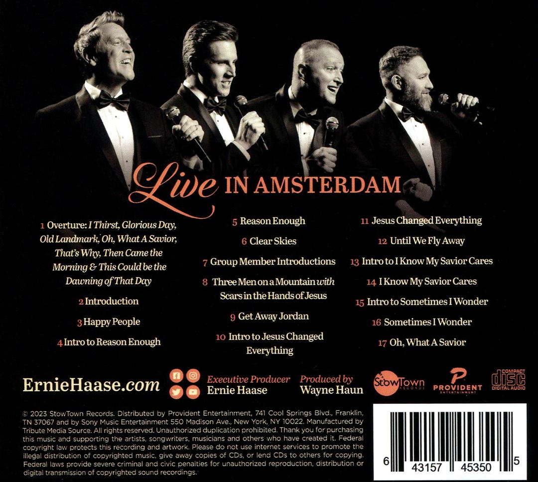 Live in Amsterdam: A 20th Anniversary Celebration cover art