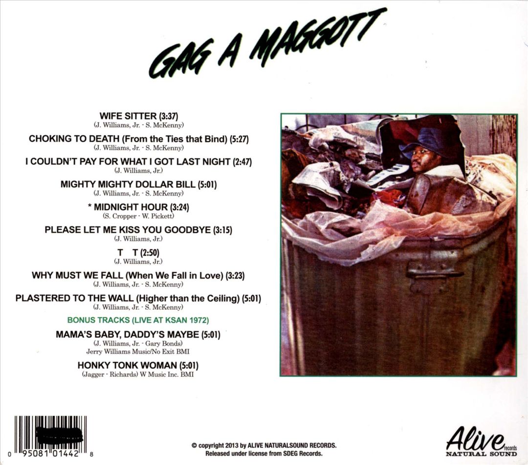 Gag a Maggot cover art