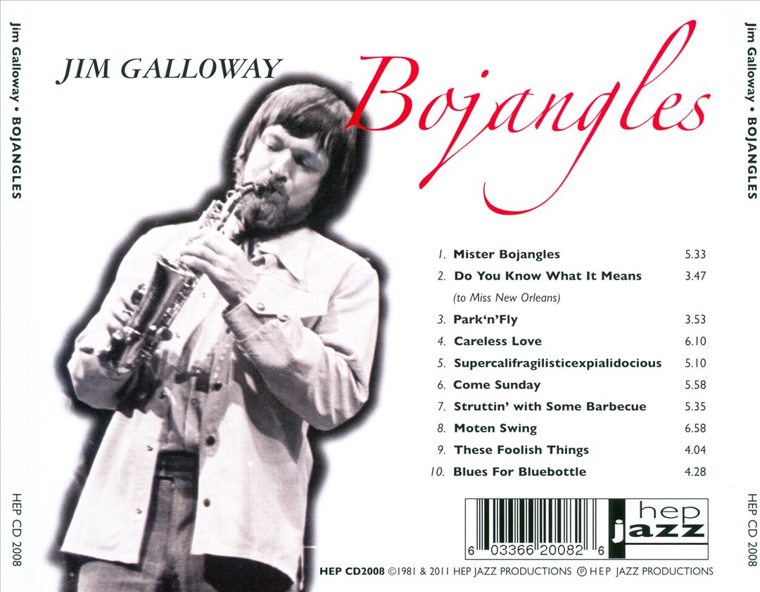 Bojangles cover art