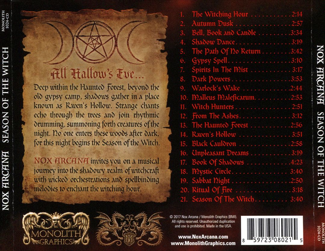 Season of the Witch cover art